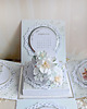 kartki scrapbooking Exploding box ślubny kartka ślubna "Sweetheart" GOTOWY 2