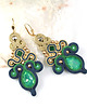 kolczyki soutache Sutasz - Tesoros del bosque 5