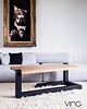 stoliki kawowe Stolik kawowy lity dębowy Drewno Design Loft Dąb 2
