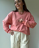 bluza bez kaptura damska Bluza Soho coral 2