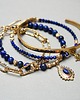 bransoletki z kamieni naturalnych Zestaw bransoletek Lapis lazuli /set/ vol. 2  - Szlachetna kolekcja 5