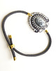 bransoletki soutache Elegancka sutaszowa  bransoletka GRIS 1