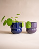 doniczki Osłonka 'runo' 13,5 cm  KOBALT/ PRL 3