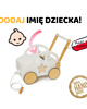 klocki i zabawki drewniane 100% HandMade TukuTuk Wózek First Road 7
