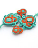 kolczyki soutache Słoneczne boho kolczyki 3 3