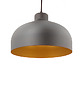 lampy wiszące Lampa B&B czarna z złotem, 22cm 2