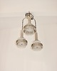 lampy wiszące Lampa wisząca Modern, lata 70, metal i szkło, 3xE27 3
