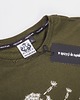 t-shirty męskie Bawełniany T-shirt z nadrukiem - Przemijanie 3