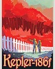 plakaty Planeta Kepler 186f - vintage plakat 1