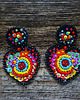kolczyki soutache Kolekcja Frida - kolczyki kolorowe serca 1