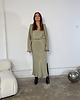 sukienki midi damskie Sukienka Desire olive lyocell 1