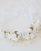 wianki komunijne Wianek komunijny dla dziewczynki złoto biel 2
