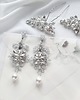 Biżuteria ślubna Lace Me Silver - perłowe 2