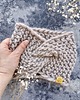 czapki damskie WOOLY wełniana opaska twist beżowa 3