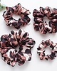 gumki do włosów Gumka do włosów satyna jedwab scrunchie brąz PANTERKA 2