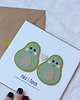 kartki scrapbooking Awokado. Kartka ślubna 1