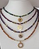chokery Ametysty vol. 6 choker naszyjnik - Szlachetna kolekcja 7