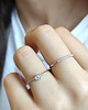 pierścionki zaręczynowe Pierścionek zaręczynowy z diamentem 0.10 ct 4