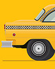 plakaty Plakat Taxi Driver - Checker Cab 3