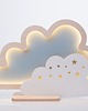 lampy do pokoju dziecka Lampka ścienna Unky - CHMURKA niebieska 1
