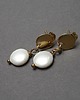 kolczyki pozłacane Kolczyki pozłacane Pearls /white/ perły naturalne vol. 8 4