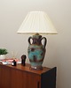lampy stołowe Lampa ceramiczna, duński design, lata 70, produkcja: Dania 1