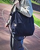 torby na ramię Lazy bag Pocket torba czarna bawełniana vegan 1
