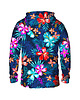bluza z kapturem damska Damska Bluza z kapturem Colorful Flowers 1