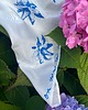 apaszki Apaszka Magnolia Blue 90 cm x 90 cm 4