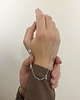 chokery Srebrny naszyjnik choker z cyrkoniami 1