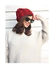 czapki damskie Czapka handmade beanie z wełną merino bulky 1