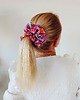 gumki do włosów Scrunchie do włosów, gumka do włosów, frotka z wiskozy Letnia fiesta XXL 3