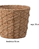 doniczki Osłonka doniczka betonowa imitacja wikliny 20cm 1