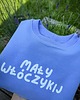 bluzy dla dziewczynki Bluza dziecięca MAŁY WŁÓCZYKIJ - lawendowa 1