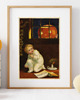 grafiki i ilustracje PLAKAT dekoracja Halloween vintage 3