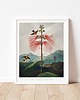grafiki i ilustracje PLAKAT botaniczny, vintage rycina, kwiat egzotyczny 3