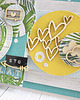 kartki scrapbooking PSTRYK - kartka okolicznościowa 1