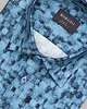 koszule męskie Koszula calimera 00542 długi rękaw granatowy slim fit 1