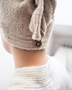 dodatki - łazienka - różne Lniany turban frotte natural 6