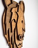 Ozdoby na ścianę Bear- niedźwiedź, miś drewniany, Boho nowoczesna dekoracja ścienna 3d 2