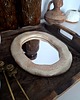 Ozdoby na ścianę Lustro boho w ceramicznej ramce 3