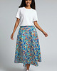 spódnice midi Spódnica Purosza geometryczna kolorowa midi rozmiar L 2
