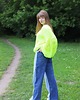 swetry damskie  Sweter Lia - alpaka suri 100% - handmade - S-L 7