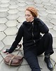 bluza z kapturem damska Bluza damska,kurtka dzianina z kapturem gotycki styl 2