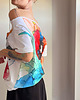 t-shirt damskie Frida fullprint Biały Oversize 2