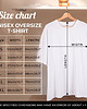 t-shirt damskie Ecri Unisex Oversize T-Shirt Basic 2