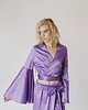 bluzki z długim rękawem damskie Bluzka Hippie Violet 1