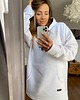 bluza z kapturem damska HooBoy White 1