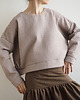 bluza bez kaptura damska Wafel Bluza 7