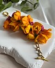 bransoletki - inne Bransoletka Owocowa. Malina i tulipany. Handmade 1